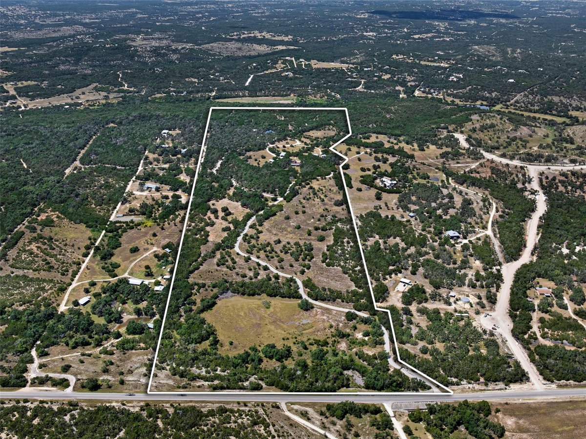 View 5818 Ranch Road 165 Unit #Tract 1 in None 5818 Ranch Road 165 Unit #Tract 1 - aerial view with 5818 Ranch Road 165 Unit #Tract 1 in Bla - Luxury home in None, Blanc...
