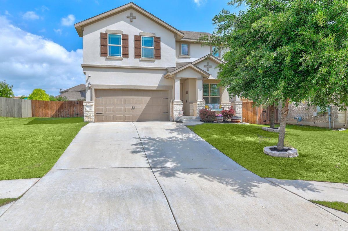 View 5820 Livorno Cv in Siena Sec 3 5820 Livorno Cv - front exterior - Luxury home in Siena Sec 3, Round Rock, TX
