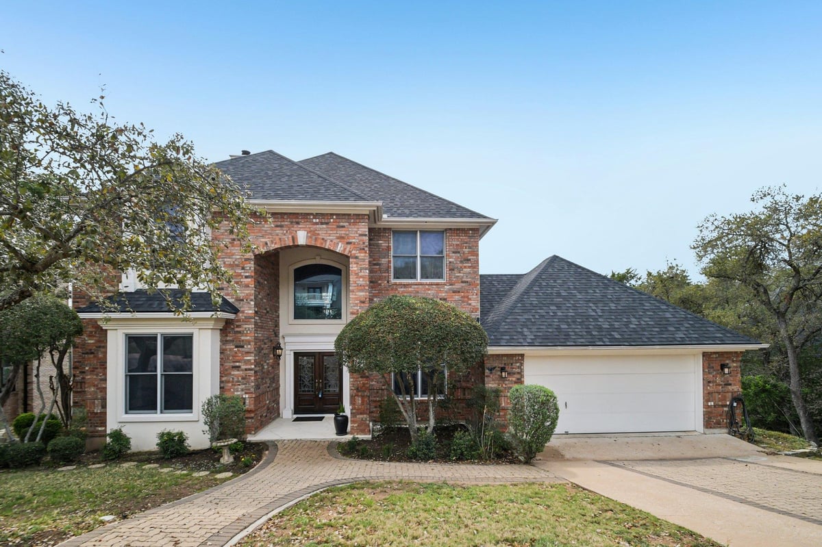 5902 Down Valley Ct - front exterior - Luxury home in Northwest Hills Lakeview 03, Austin, TX