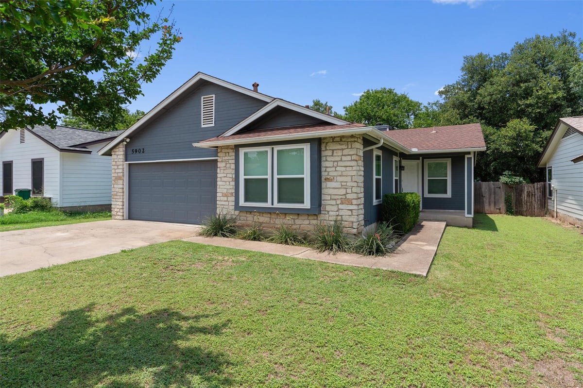 View 5902 Shreveport Dr in Milwood Sec 16 5902 Shreveport Dr - front exterior - Luxury home in Milwood Sec 16, Austin, TX