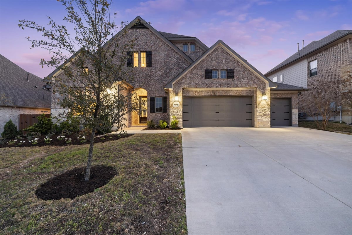 View 5904 Antelope Well LN in Sweetwater Ranch 5904 Antelope Well LN - front exterior - Luxury home in Sweetwater Ranch, Austin, TX