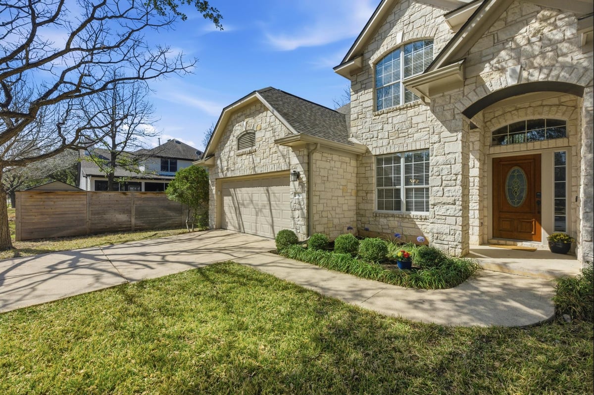 View 5905 Republic Of Texas BLVD in Village Park 3 At Travis Count 5905 Republic Of Texas BLVD - front exterior - Luxury home in Village Park 3 At Travis Count, Austin, TX