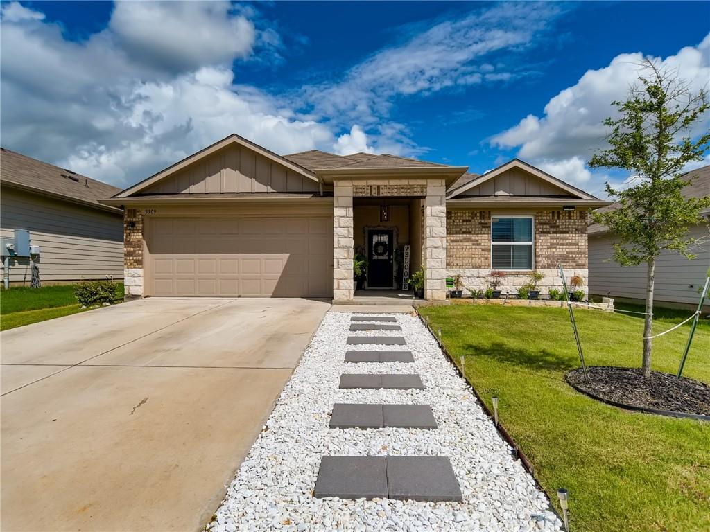 View 5909 Ronee Leah Dr in Gilbert Lane 5909 Ronee Leah Dr - front exterior - Luxury home in Gilbert Lane, Austin, TX