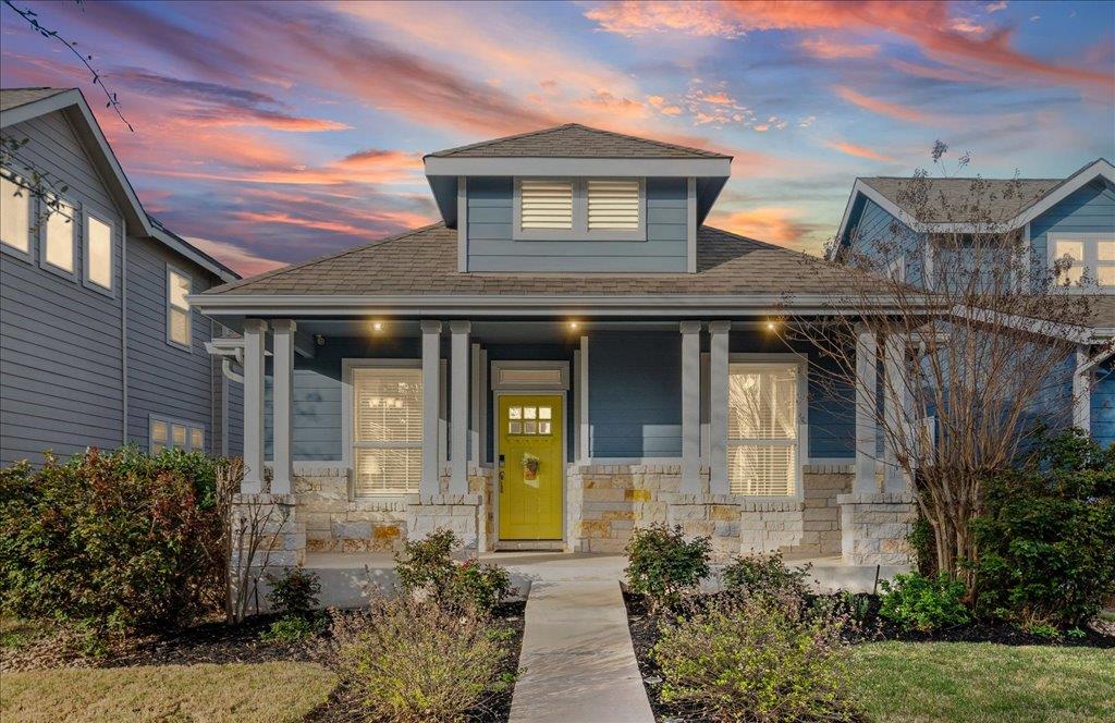 5912 Corrine Ln - front exterior - Luxury home in Goodnight Ranch Ph 1 Sec 2, Austin, TX
