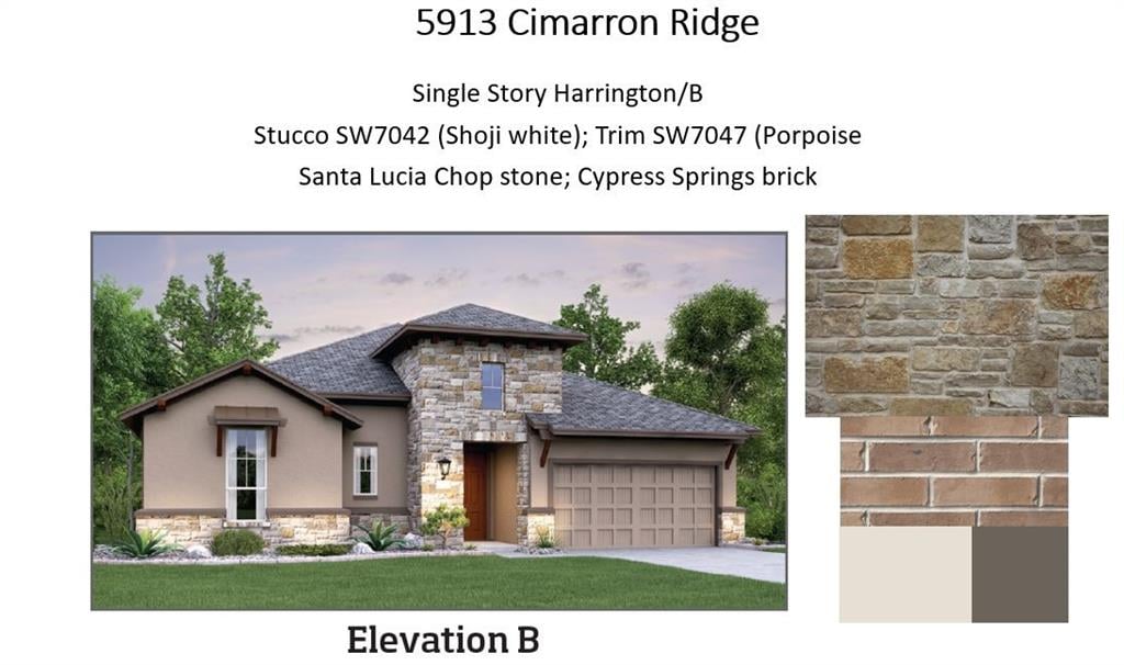 View 5913 Cimarron Ridge LN in Sweetwater 5913 Cimarron Ridge LN - front exterior - Luxury home in Sweetwater, Austin, TX