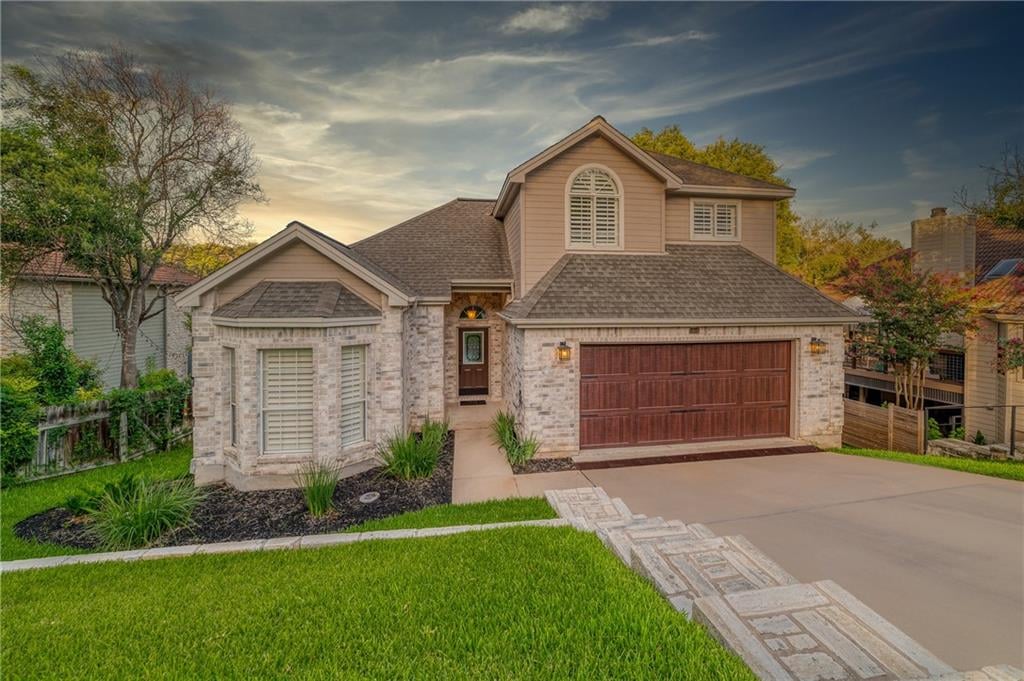 View 5915 Mount Bonnell Rd in Cat Mountain Villas Sec 02 5915 Mount Bonnell Rd - front exterior - Luxury home in Cat Mountain Villas Sec 02, Austin, TX
