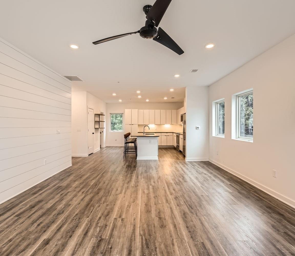Living area at 5924 S Congress Ave Unit #11S - 3 bed 3 bath home