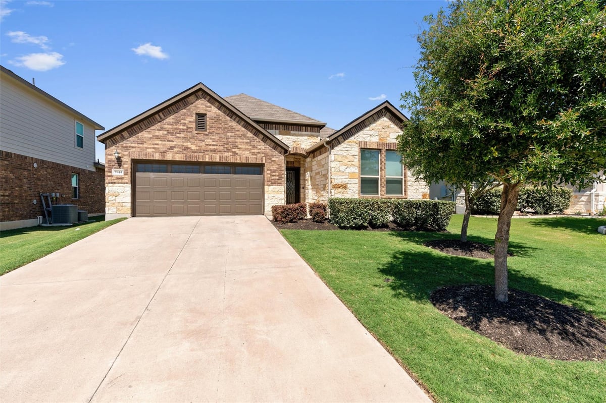 View 5944 Agostino DR in Siena 5944 Agostino DR - front exterior - Luxury home in Siena, Round Rock, TX