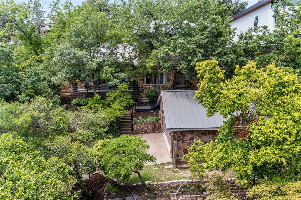 View 5952 Highland Hills DR in Highland Hills 5952 Highland Hills DR - front exterior - Luxury home in Highland Hills, Austin, TX