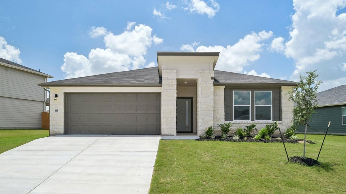 View 598 Globe Mallow CIR in SOUTHGROVE 598 Globe Mallow CIR - front exterior - Luxury home in SOUTHGROVE, Kyle, TX