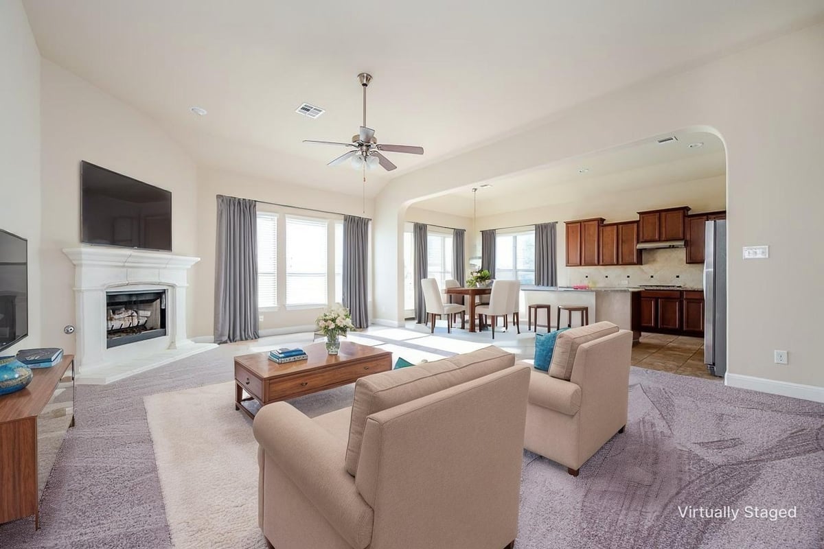 Primary bedroom at 600  Rosedale Blvd - 3 bed 2 bath home