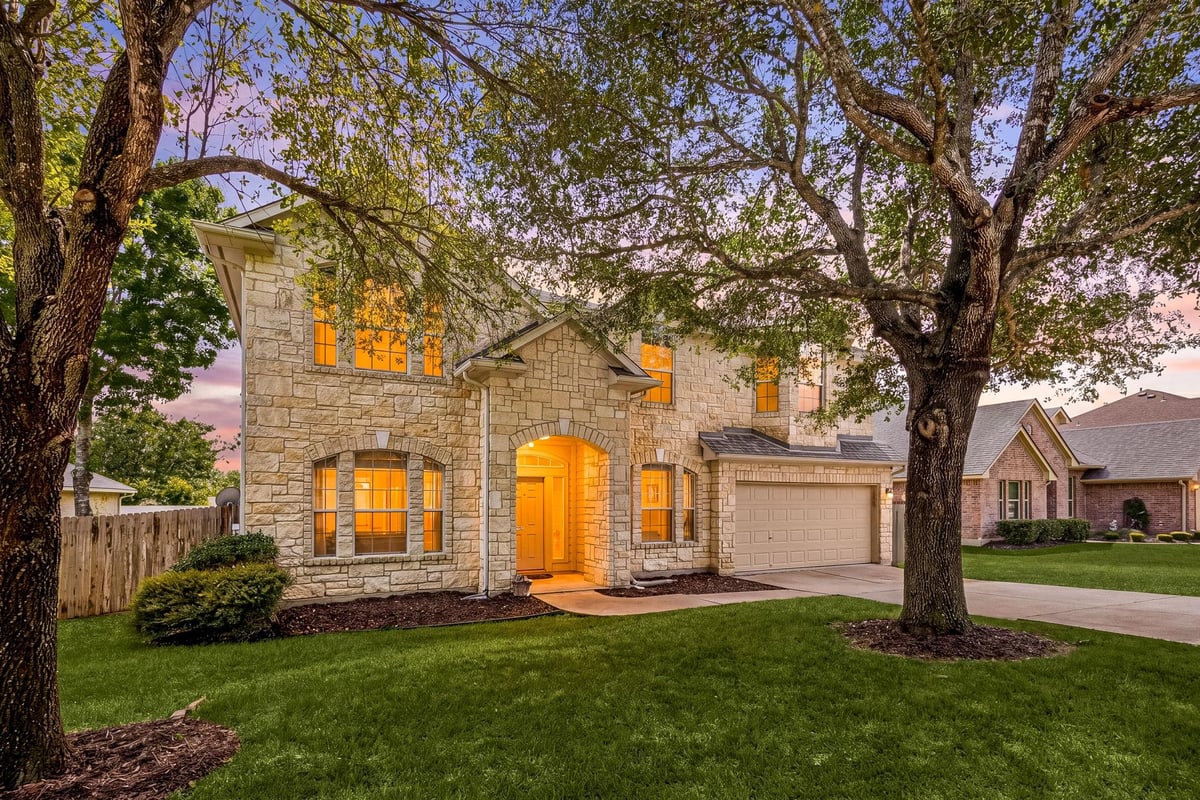 View 600 Stevenage Dr in Cambridge Estates Sec 03 600 Stevenage Dr - front exterior - Luxury home in Cambridge Estates Sec 03, Pflugerville, TX
