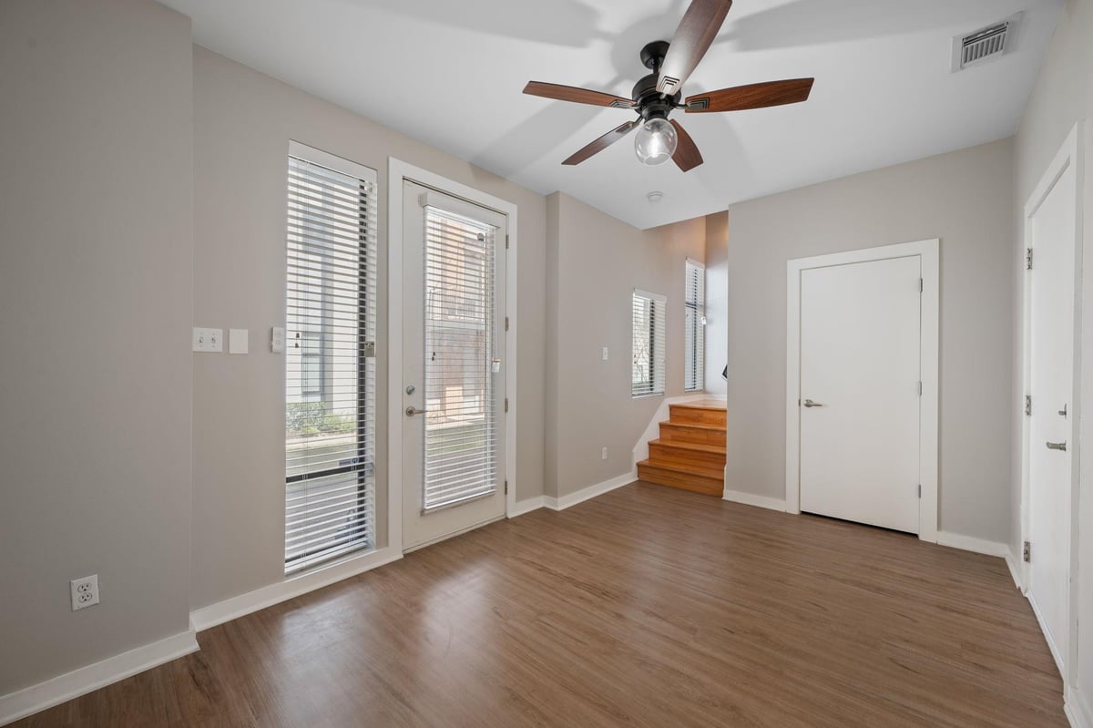 Primary bedroom at 6000 S Congress Ave Unit #302 - 2 bed 2 bath home