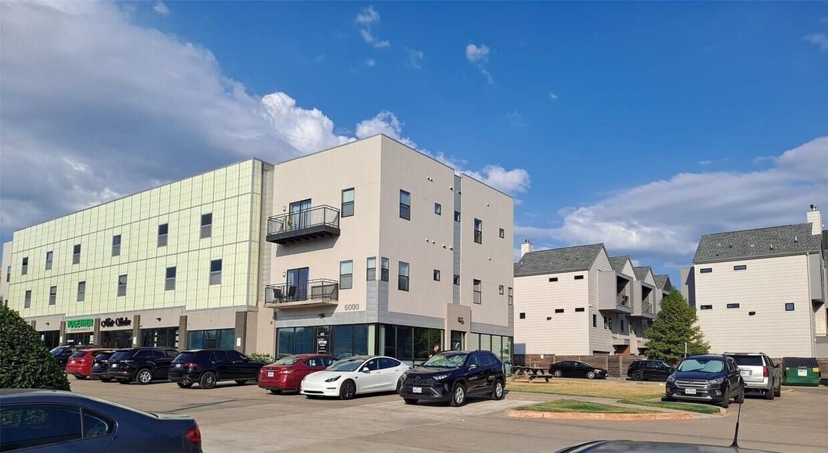 View 6000 S Congress Ave Unit #Courtyard in Village On Congress Condo Amd 6000 S Congress Ave Unit #Courtyard - front exterior - Luxury home in Village On Congress Condo Amd, Austin, TX