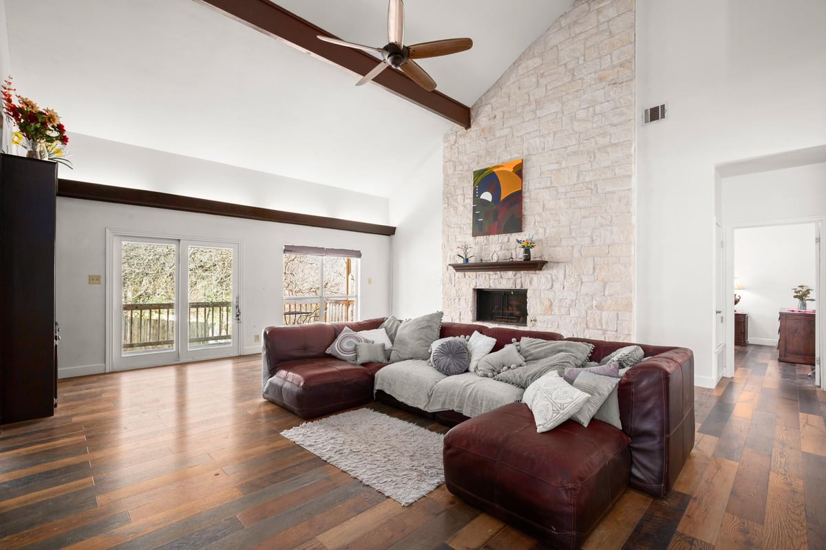 6002 Rain Creek Pkwy - front exterior - Luxury home in Great Hills Sec 10, Austin, TX