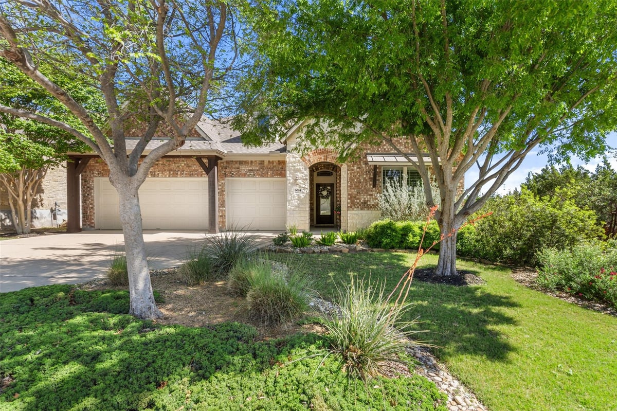View 6004 Gunnison Turn RD in Sweetwater Ranch Sec 1 Village 6004 Gunnison Turn RD - front exterior - Luxury home in Sweetwater Ranch Sec 1 Village, Austin, TX