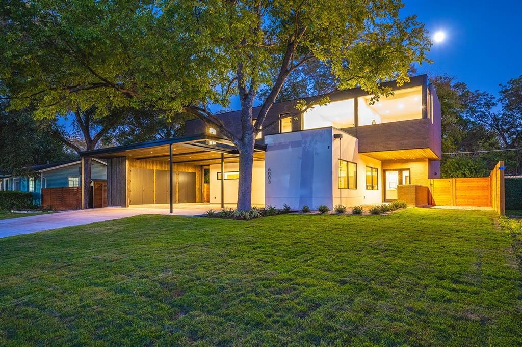View 6005 Bull Creek Rd in Allandale Sec 03 6005 Bull Creek Rd - front exterior - Luxury home in Allandale Sec 03, Austin, TX