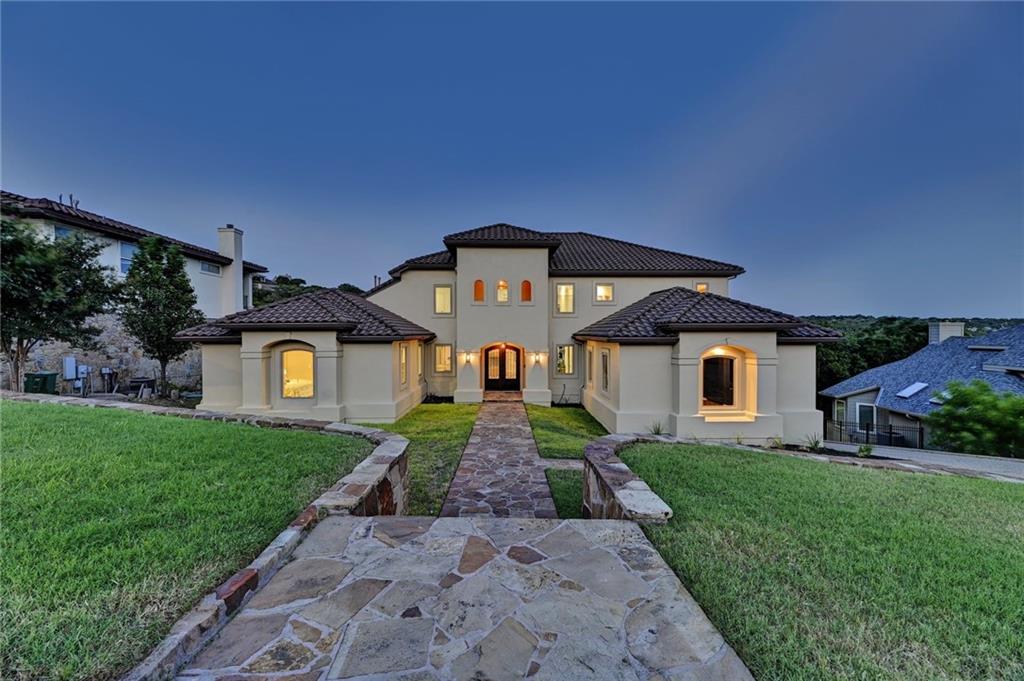 View 6005 Mesa DR in Rosas 6005 Mesa DR - front exterior - Luxury home in Rosas, Austin, TX