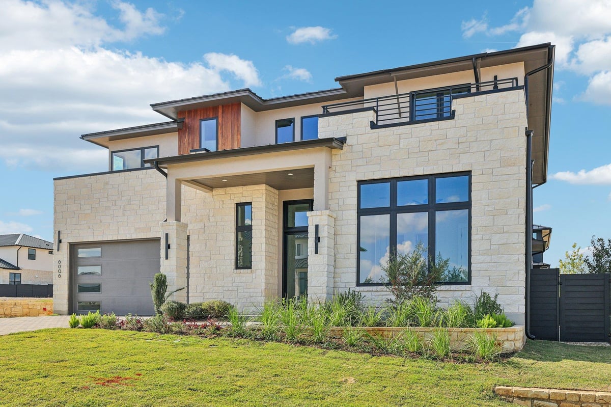 6006 Silent Nova Vw - front exterior - Luxury home in River Place, MILKY WAY AT RIVER PLACE, Austin, TX