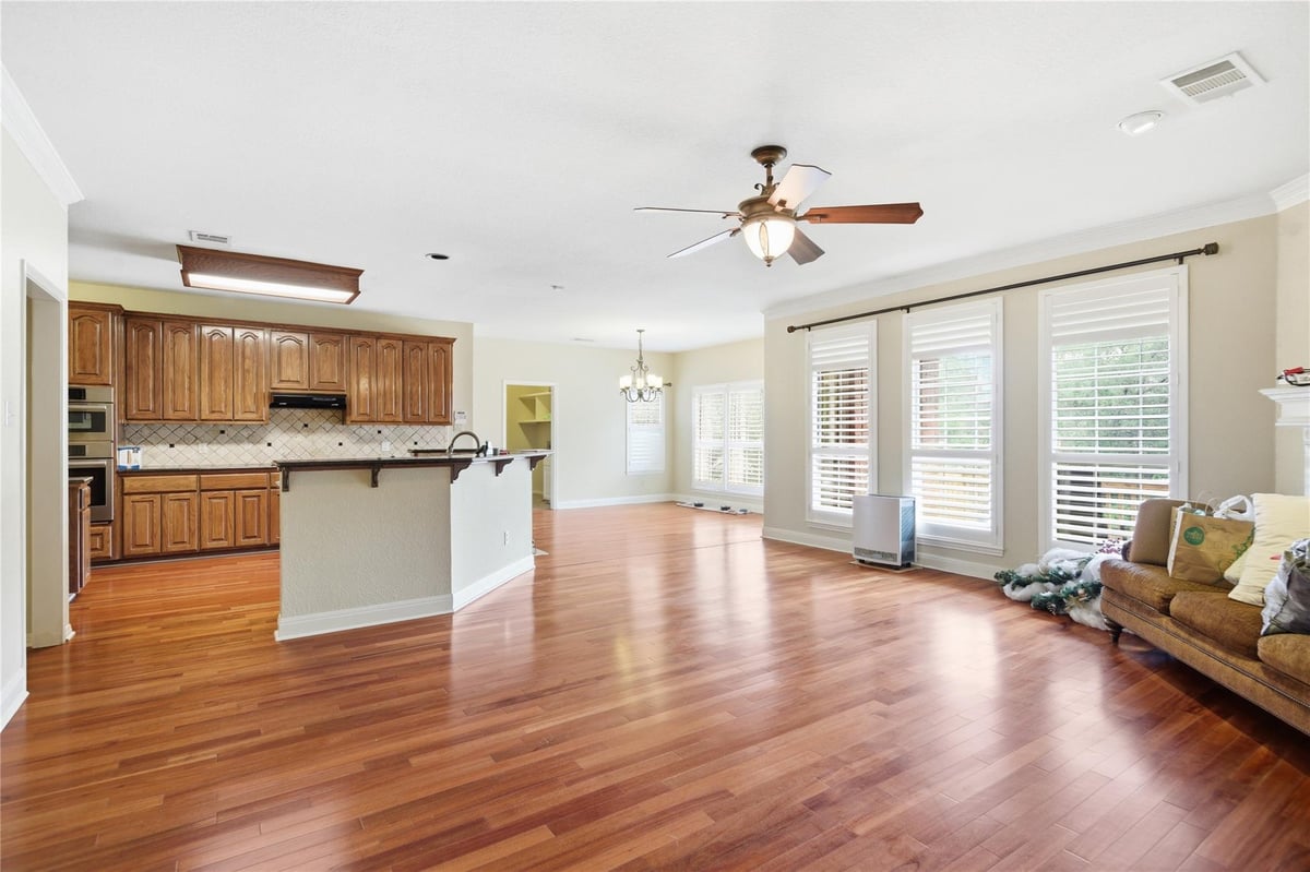 Living area at 6008 Tributary Ridge Ct - 4 bed 3 bath home