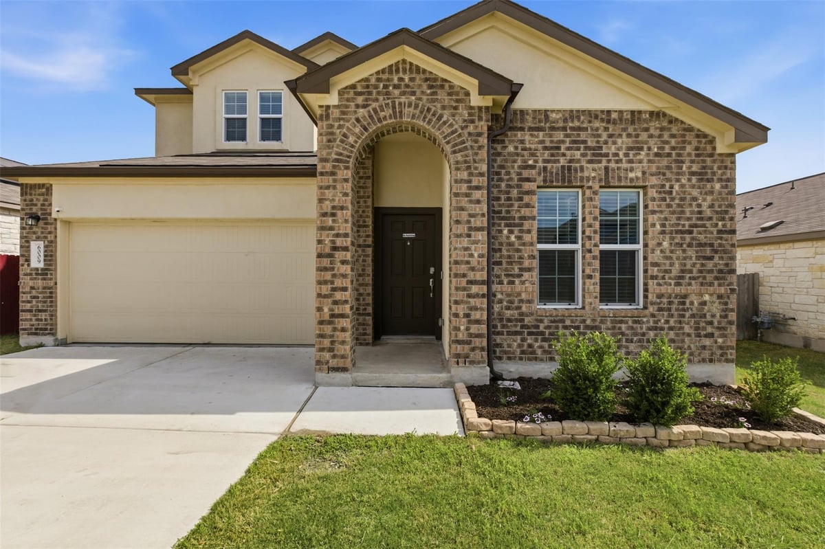 View 6009 Amalea Ln in Siena 6009 Amalea Ln - front exterior - Luxury home in Siena, Round Rock, TX