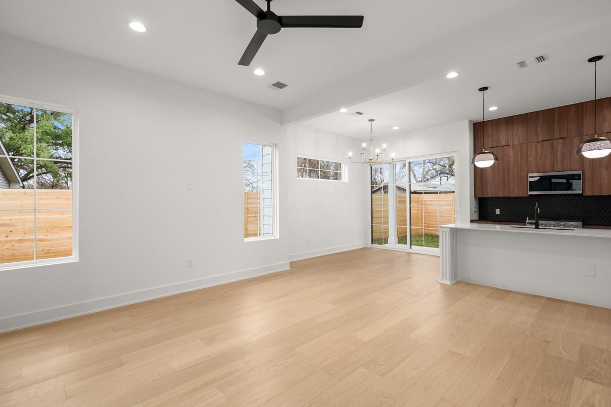 Primary bedroom at 601 Vermont Rd Unit #2 - 3 bed 2 bath home