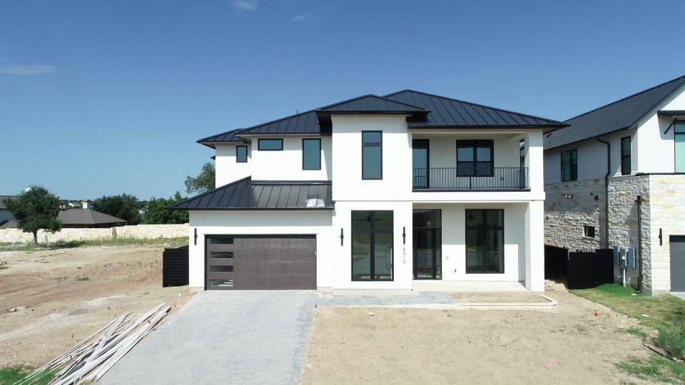 6010 Adhara Pass - front exterior - Luxury home in River Place, Milky Way at River Place, Austin, TX