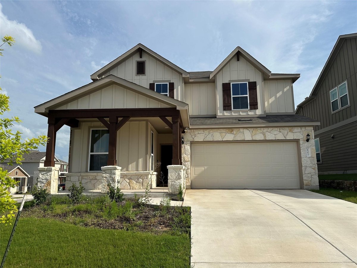 View 602 Tree Nut LOOP in Sunfield Ph Five Sec Two 602 Tree Nut LOOP - front exterior - Luxury home in Sunfield Ph Five Sec Two, Buda, TX