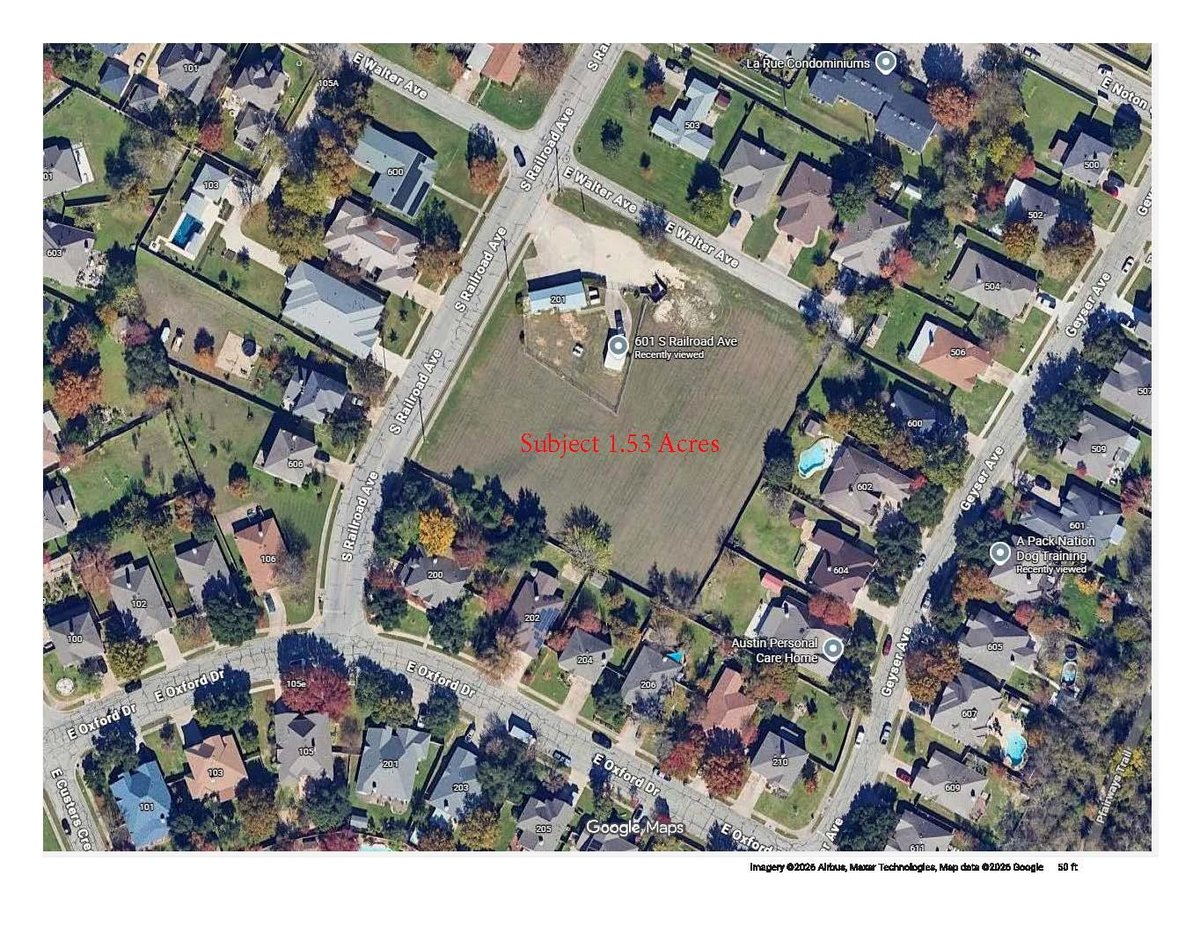 View 603 S Railroad Ave in Wrenbar Creekside 603 S Railroad Ave - property photo 1 - Luxury lot in Wrenbar Creekside, Pflugerville, TX