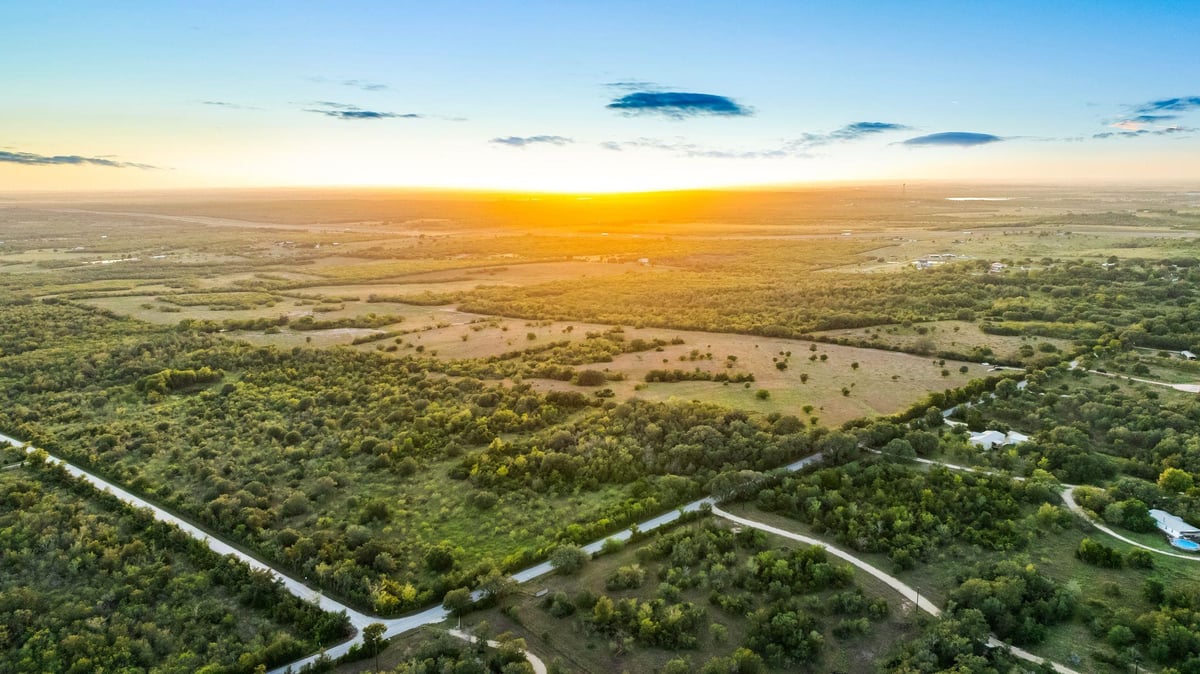View 6035 State Park Rd 6035 State Park Rd - aerial view with 6035 State Park Rd in Lockhart - Luxury home in Lockhart, TX