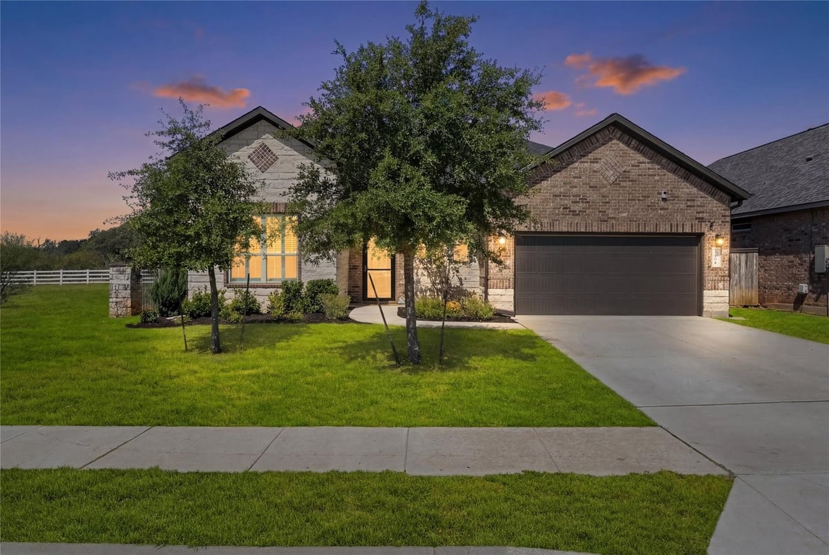 View 604 Academy Oaks Dr in La Cima 604 Academy Oaks Dr - front exterior - Luxury home in La Cima, San Marcos, TX