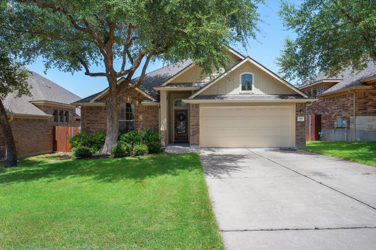 View 604 Cerezo DR in Vista Ridge 604 Cerezo DR - front exterior - Luxury home in Vista Ridge, Leander, TX