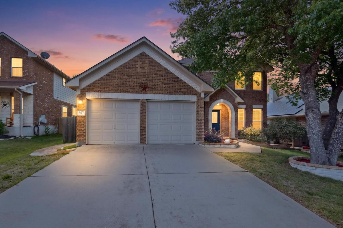 View 609 Alta Vista Dr in Vista Ridge Ph 04 609 Alta Vista Dr - front exterior - Luxury home in Vista Ridge Ph 04, Leander, TX
