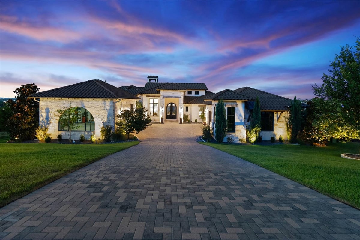 View 609 Vendemmia BND in Lakeway Highlands Ph 1 Sec 8A 609 Vendemmia BND - front exterior - Luxury home in Lakeway Highlands Ph 1 Sec 8A, Austin, TX