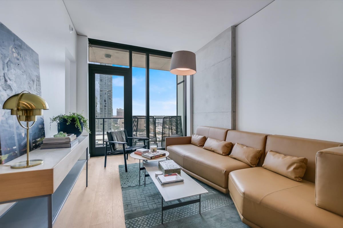 View 610 Davis St Unit #1811 in The Modern Austin Residences 610 Davis St Unit #1811 - front exterior - Luxury home in The Modern Austin Residences, Austin, TX