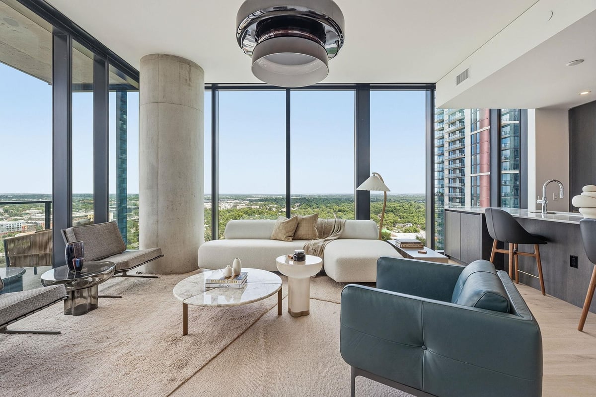 View 610 Davis ST Unit #2112 in The Modern Austin Residences 610 Davis ST Unit #2112 - front exterior - Luxury home in The Modern Austin Residences, Austin, TX