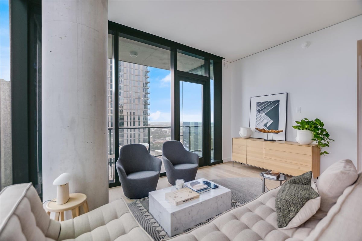 View 610 Davis St Unit #2502 in The Modern Austin Residences 610 Davis St Unit #2502 - front exterior - Luxury home in The Modern Austin Residences, Austin, TX