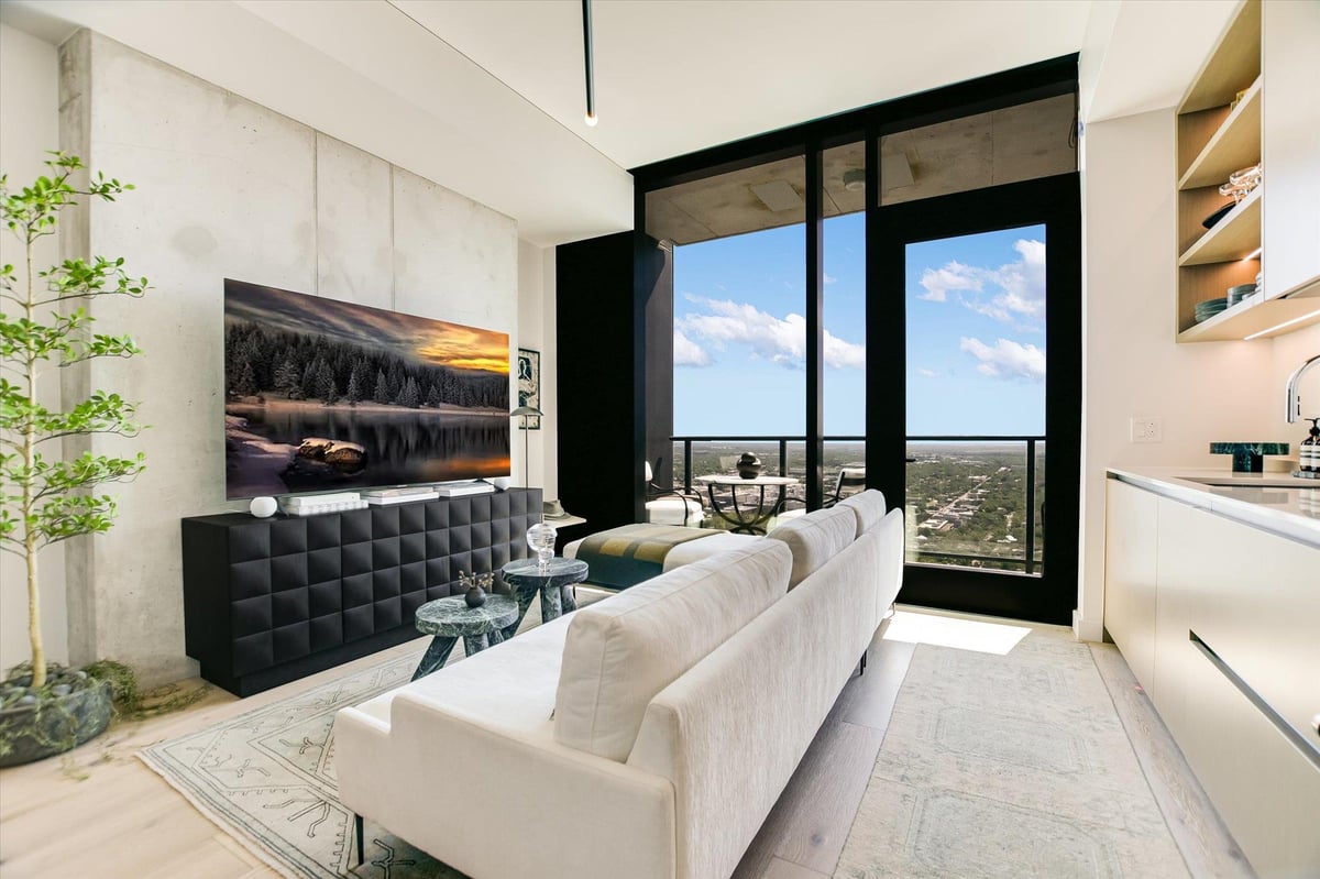 View 610 Davis St Unit #3307 in The Modern Austin Residences 610 Davis St Unit #3307 - front exterior - Luxury home in The Modern Austin Residences, Austin, TX