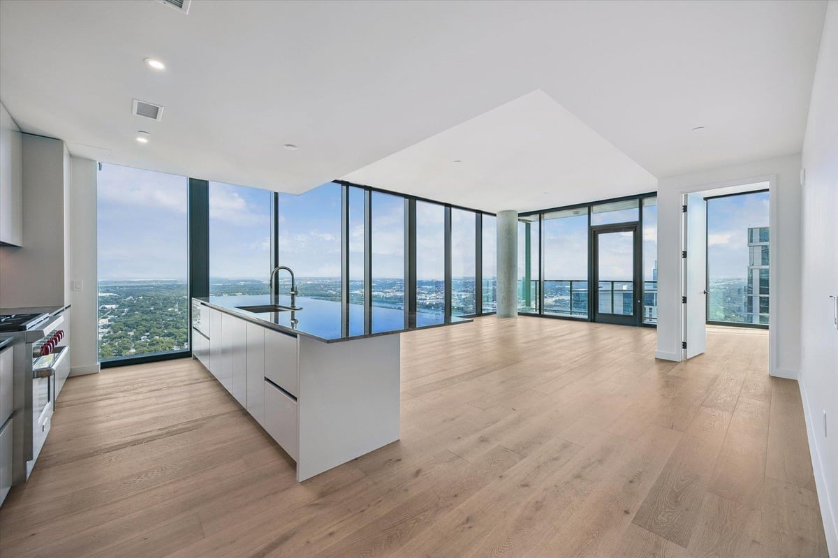 View 610 Davis St Unit #4401 in The Modern Austin Residences 610 Davis St Unit #4401 - gourmet kitchen with high-rise condo kitchen - Luxury home in The Modern Austin Residences, Aust...