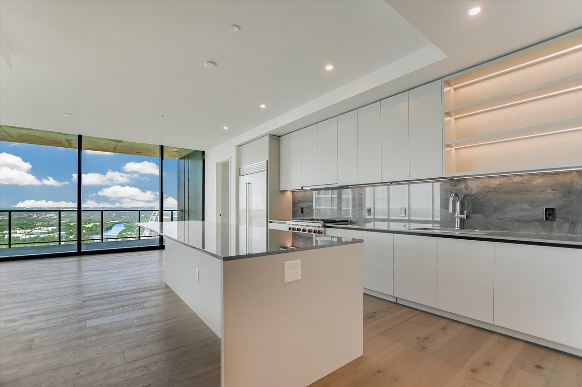 View 610 Davis St Unit #4903 in The Modern Austin Residences 610 Davis St Unit #4903 - gourmet kitchen with 610 Davis St Unit #4903 in Austin - Luxury home in The Modern Austin Reside...