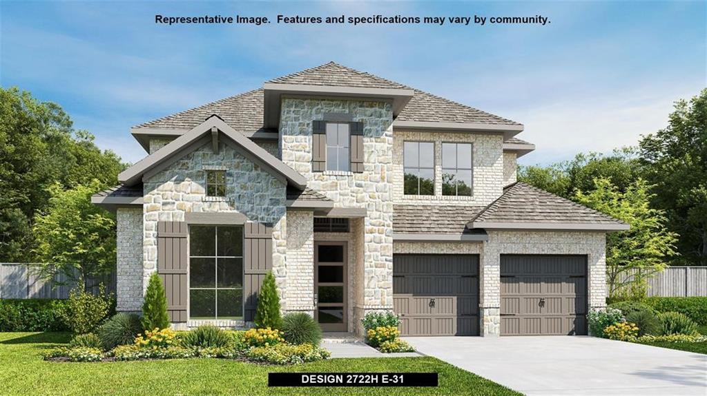 View 6104 Alamosa Clearing DR in Sweetwater 6104 Alamosa Clearing DR - front exterior - Luxury home in Sweetwater, Austin, TX
