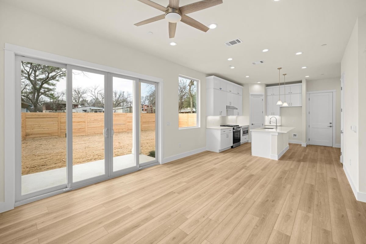 Primary bedroom at 6107 Richardson Ln Unit #3 - 4 bed 3 bath home