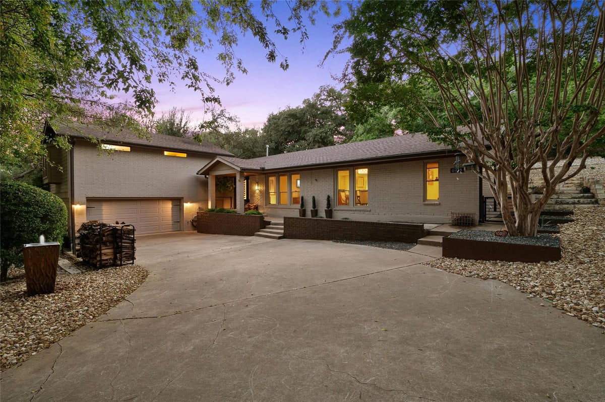 View 6108 Highlandale DR in Northwest Hills Sec 04-A 6108 Highlandale DR - front exterior - Luxury home in Northwest Hills Sec 04-A, Austin, TX