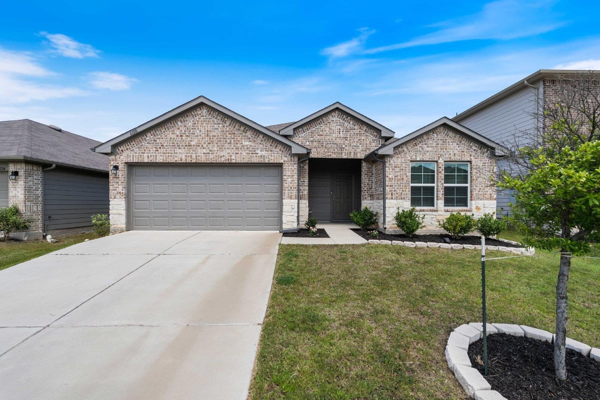 View 6108 Montrelia Dr in Tiermo 6108 Montrelia Dr - front exterior - Luxury home in Tiermo, Austin, TX