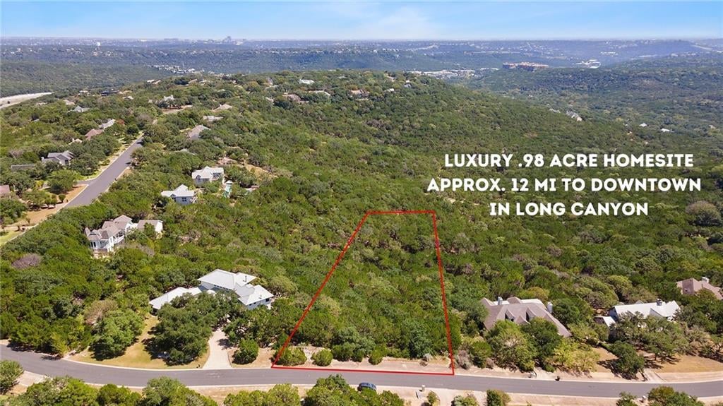 View 6109 Maurys Trl in Long Canyon 02-B 6109 Maurys Trl - front exterior - Luxury lot in Long Canyon 02-B, Austin, TX