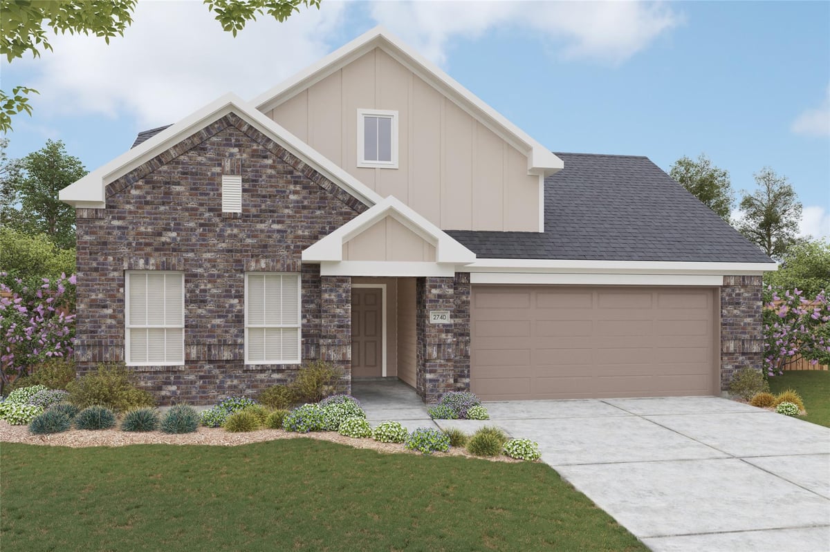 View 612 Quail Convey DR in Hunters Glen 612 Quail Convey DR - front exterior - Luxury home in Hunters Glen, Jarrell, TX