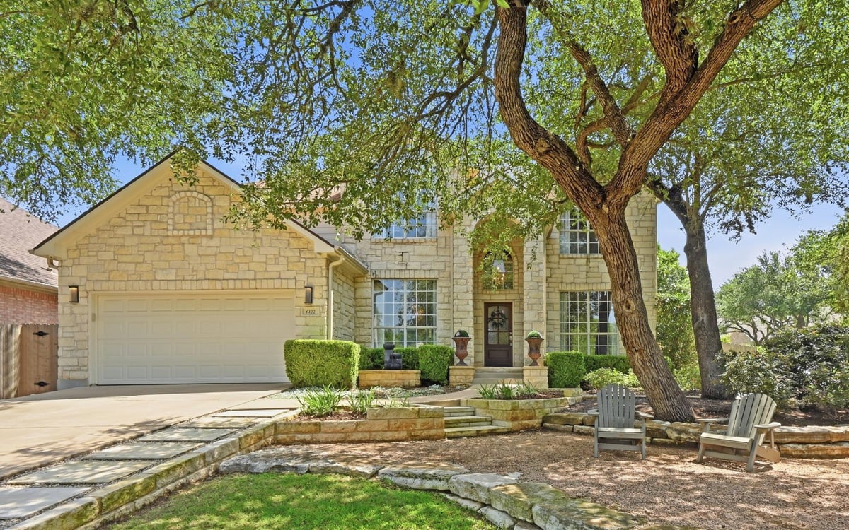 View 6122 Mordred LN in Circle C Ranch Ph B Sec 14 6122 Mordred LN - front exterior - Luxury home in Circle C Ranch Ph B Sec 14, Austin, TX