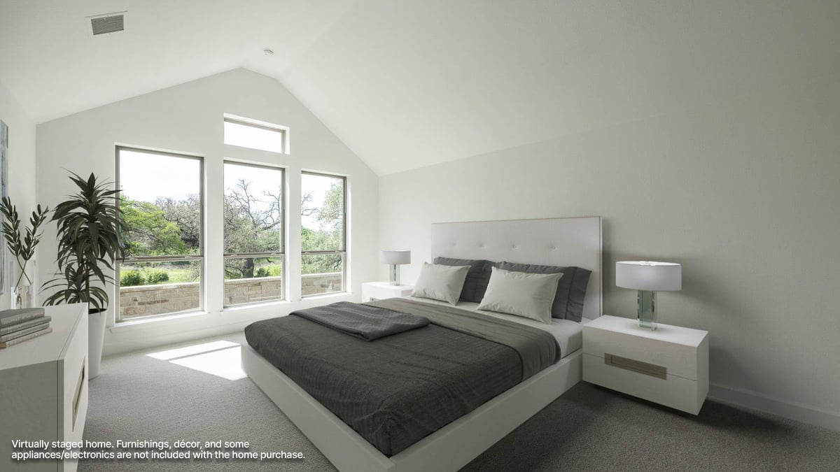 Primary bedroom at 613 Estacado Ln - 4 bed 3 bath home