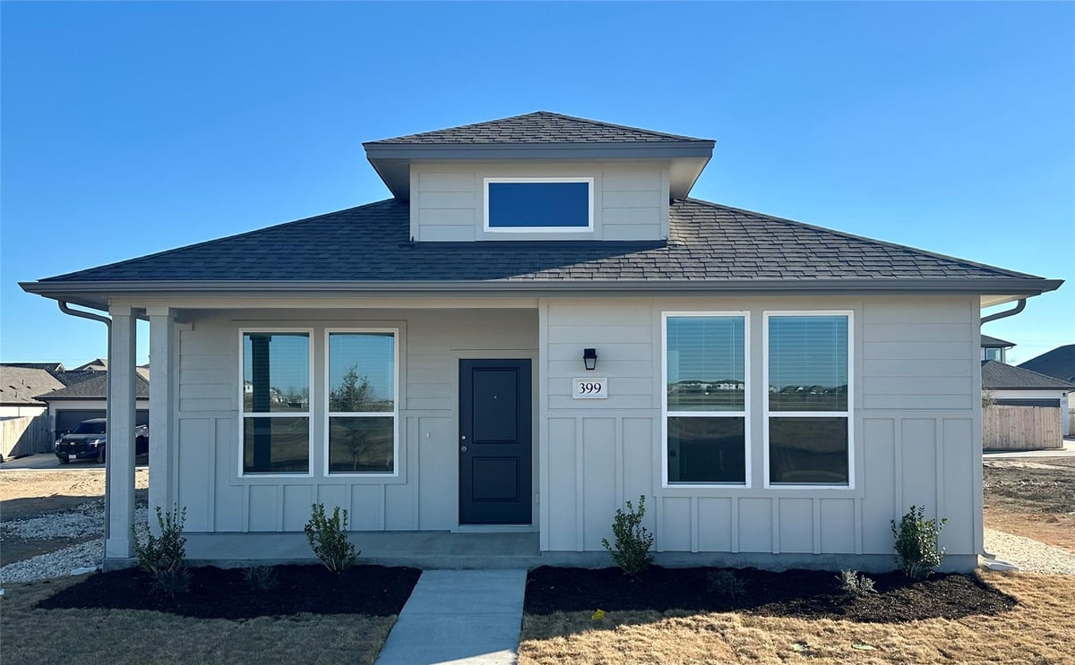 View 6135 Marsh Ln in Porter Country 6135 Marsh Ln - front exterior - Luxury home in Porter Country, Buda, TX