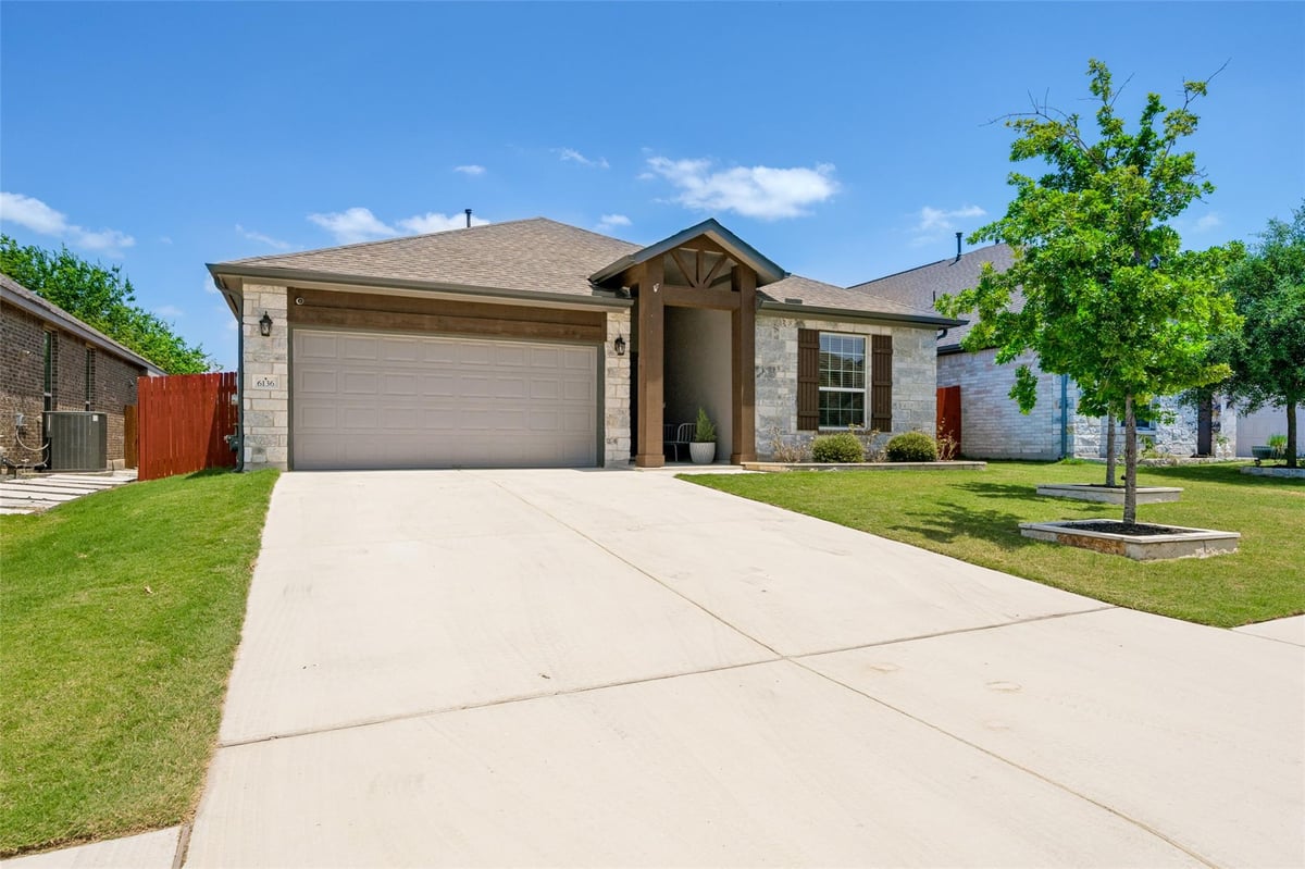 View 6136 Teodoro BND in Siena Sec 14 6136 Teodoro BND - front exterior - Luxury home in Siena Sec 14, Round Rock, TX